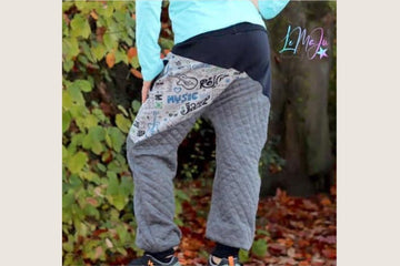 Papierschnittmuster Pumphose 2.0 Kids von Lybstes (Gr. 116-164)